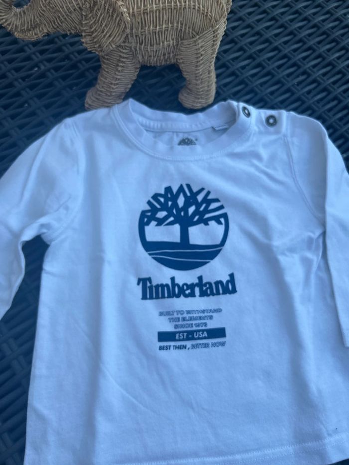 TEE shirt manche longue timberland - photo numéro 2