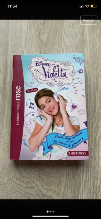 Livre Violetta