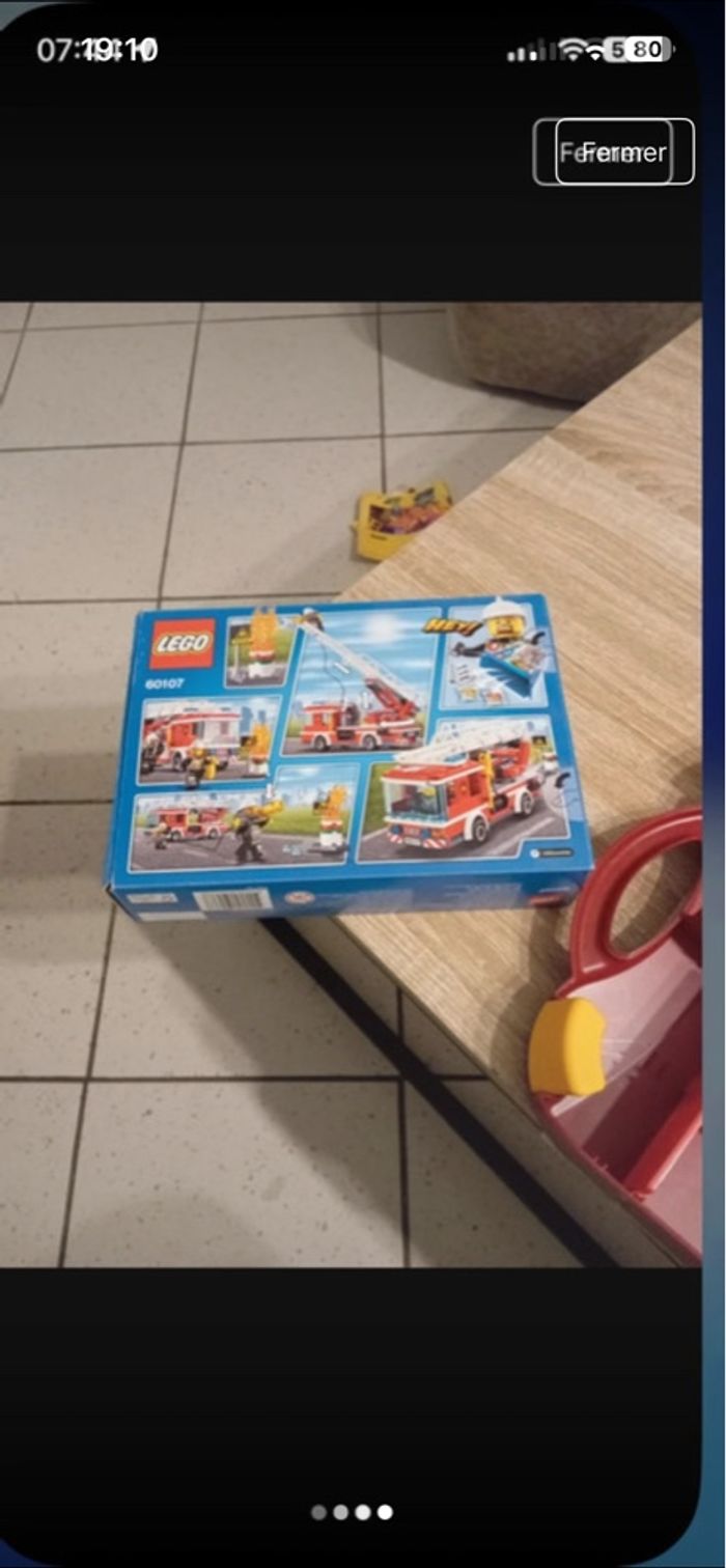 Lego 60107 camion pompiers - photo numéro 3