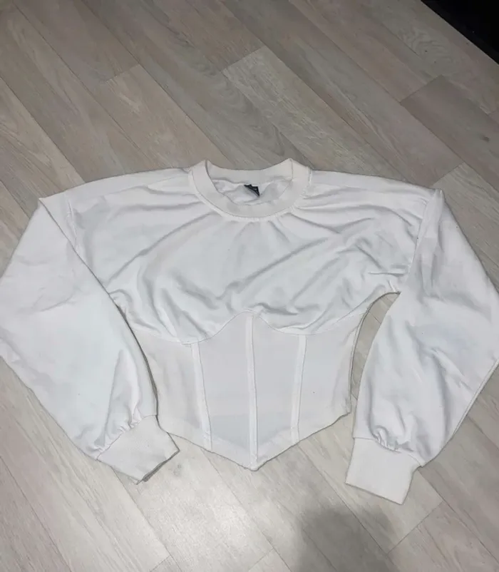 Pull blanc