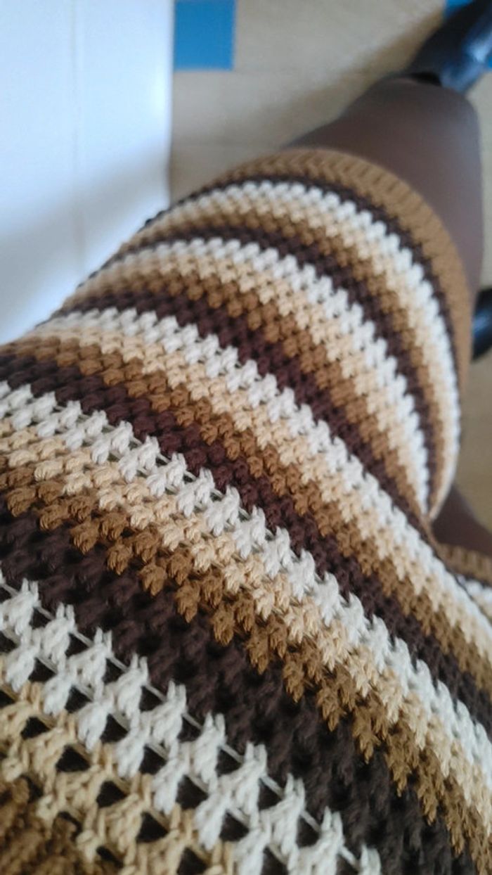 Magnifique mini short en maille crochet - photo numéro 8