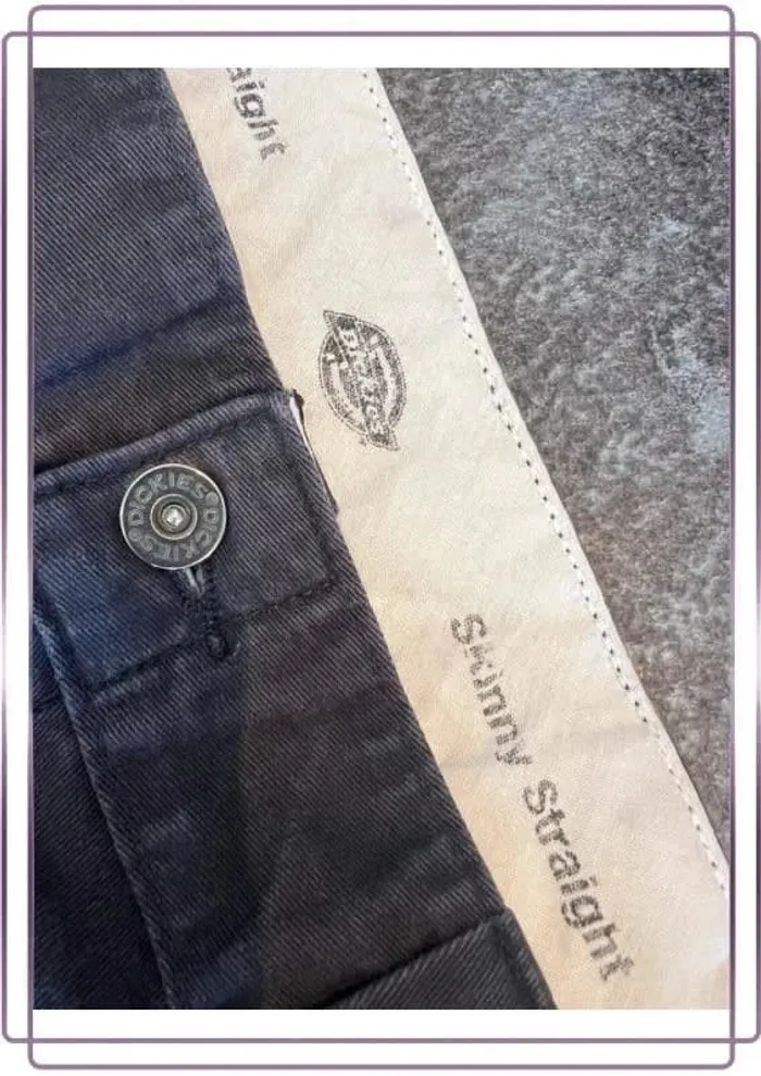 Chino bleu marine homme Dickies taille 46 Men navy blue Pantaloni uomo Marineblaue Chinos Herren - photo numéro 5