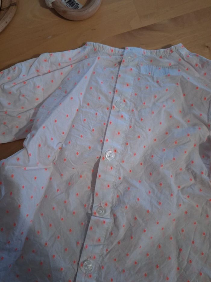 T-shirt manches longues pour fille taille 12mois très bon état - photo numéro 7