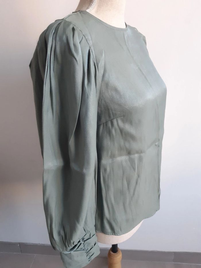 Blouse manches bouffantes neuve Elli White T36 - photo numéro 5