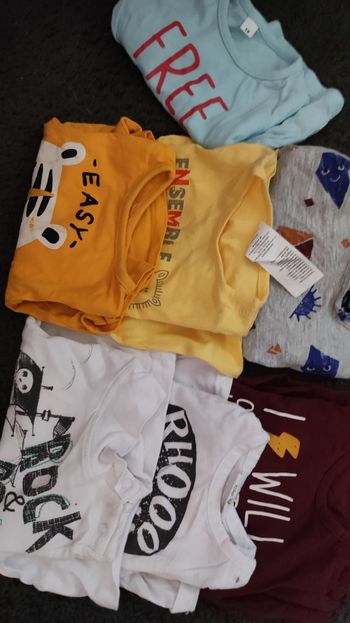 Lot t shirt 3 mois