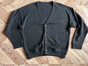 🏷️ Gilet Cardigan Anthracite - Coupe Confort - Très Bon État