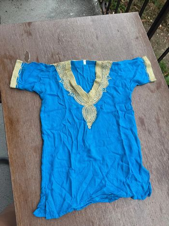 Robe bleu