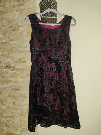 Robe DDP M noire et violine