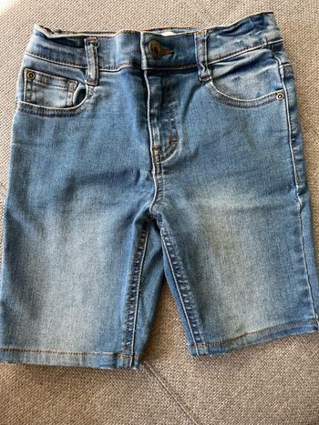 Short en jean garçon 6 ans