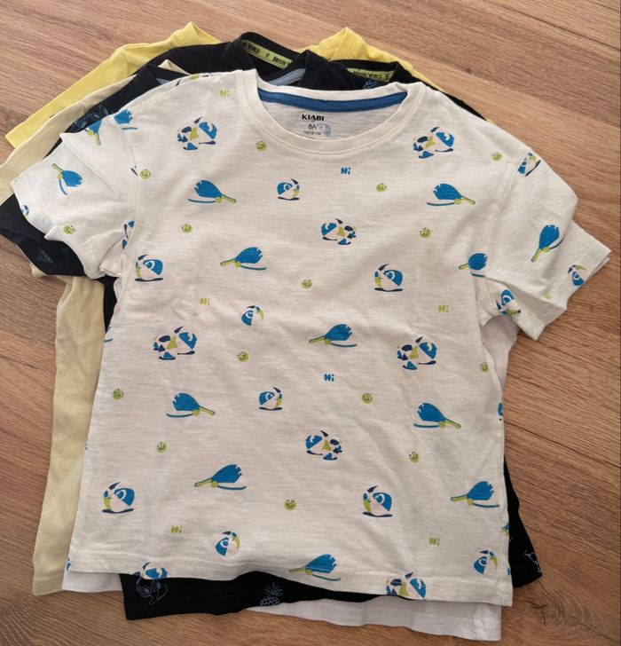 Lot 8 t-shirts manches courtes 8 ans - photo numéro 3