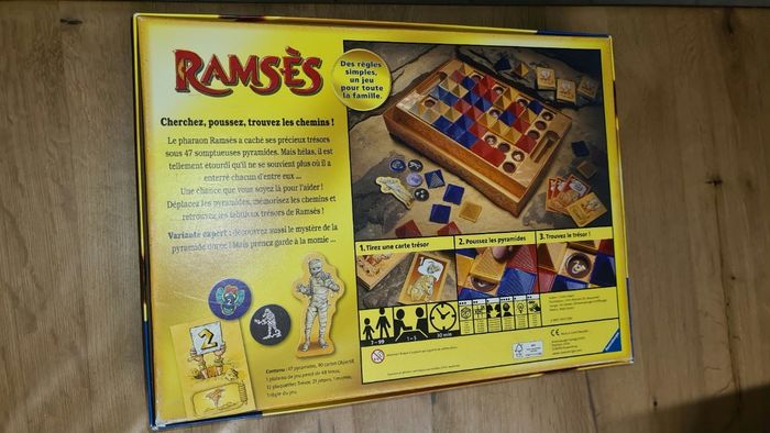 Jeu de société Ramsés Le Pharaon Étourdi des éditions Ravensburger - photo numéro 4