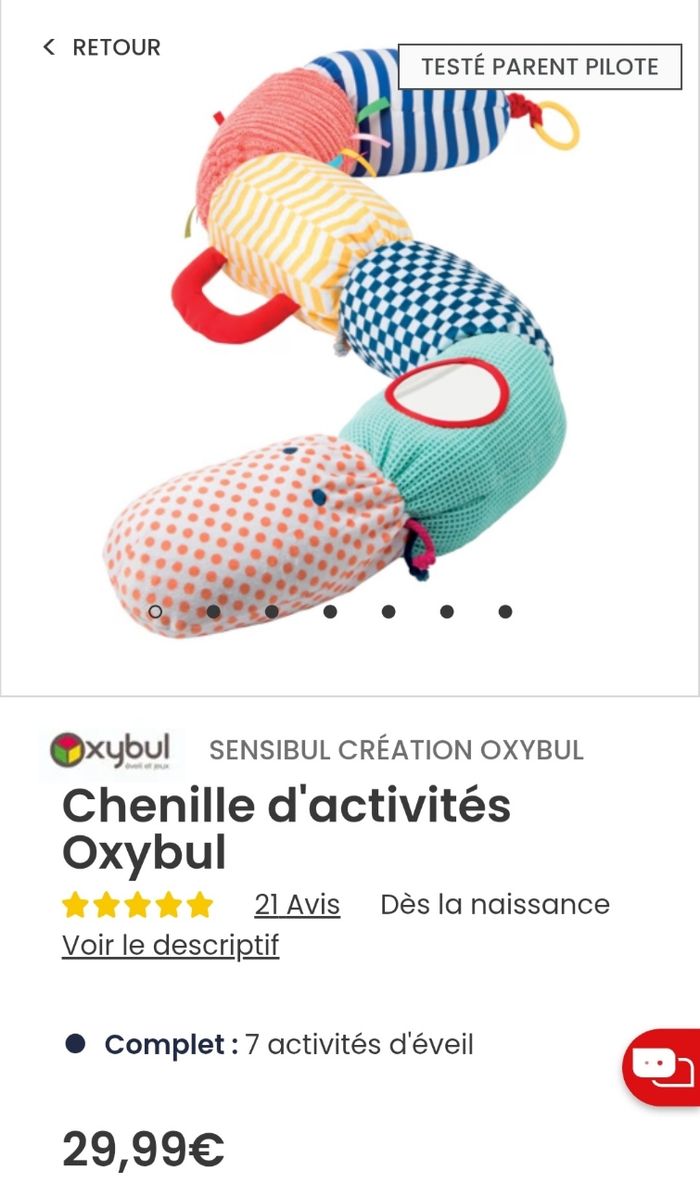 Chenille d'activité - photo numéro 2
