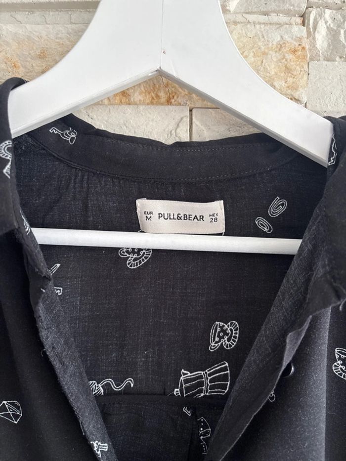 Chemise Pull & Bear T.M noir - photo numéro 3