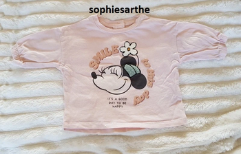 Tee-shirt Disney fille 3 mois