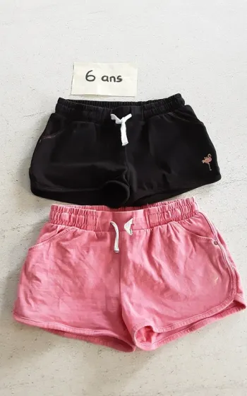 Lot 2 shorts 6 ans Orchestra