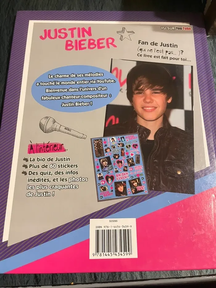Livre Justin bieber - photo numéro 3
