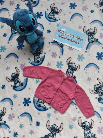 Gille Fille C&A - 3 mois - rose - Etat: Excellent