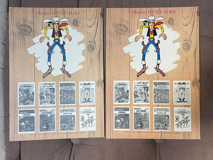 Lot de 5 BDs souples Lucky Luke, éditions Total - photo numéro 3