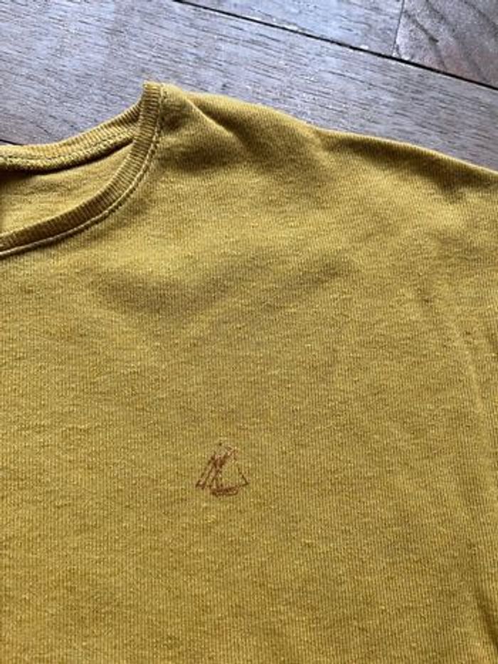 Tee-shirt moutarde Petit Bateau 6 ans - photo numéro 2