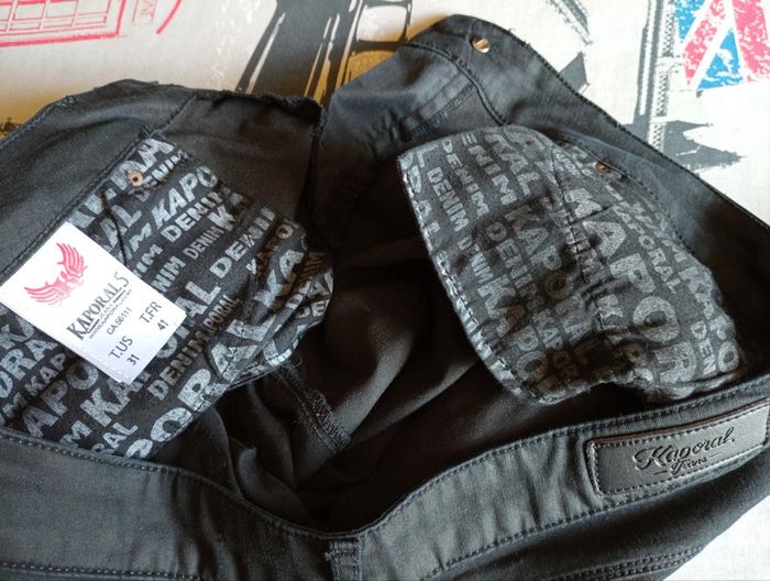 Bermuda Femme Kaporal Noir Taille 41 - photo numéro 6