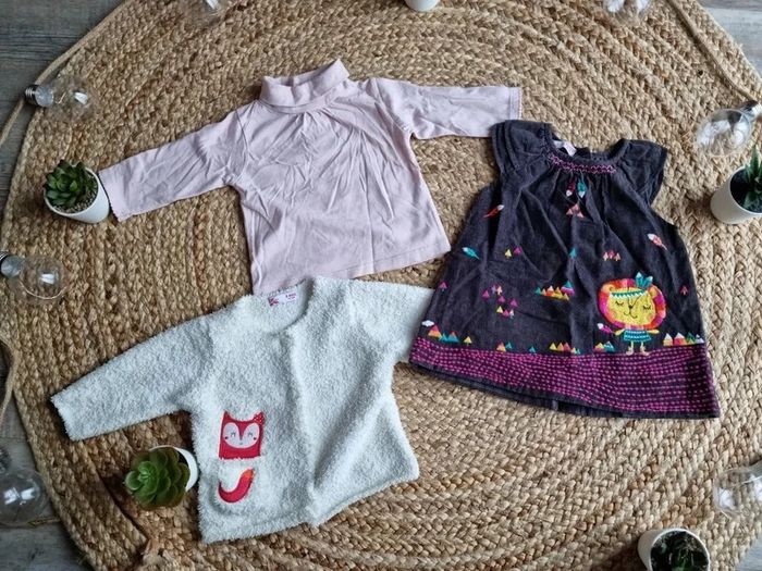 Ensemble fille 3 mois