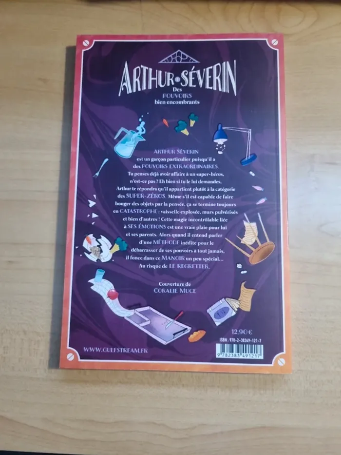 Arthur Séverin tome 1, Julien Artigue - photo numéro 2
