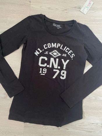 Tee shirt T-shirt Complices taille 42 44 Neuf val 17,99
