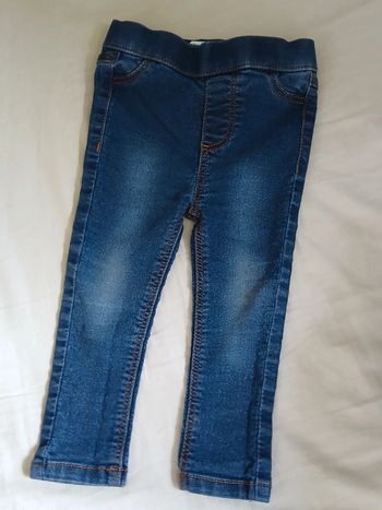 Jean slim  fille 18 mois