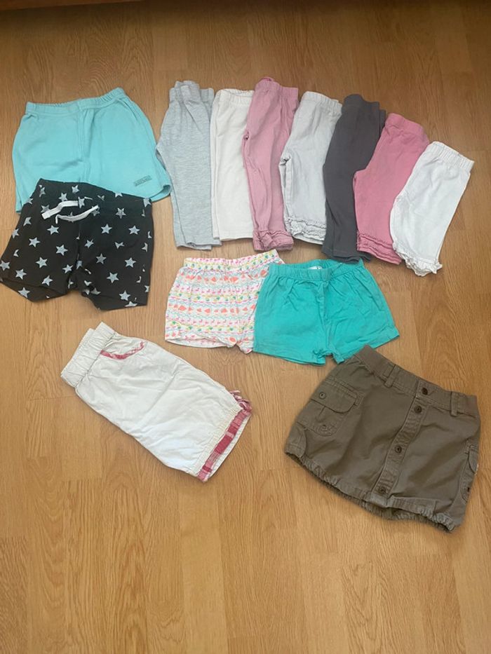 Lot de 13 bas été 12 mois