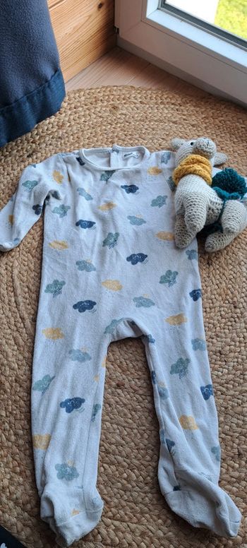 Pyjama velours léger 18 mois