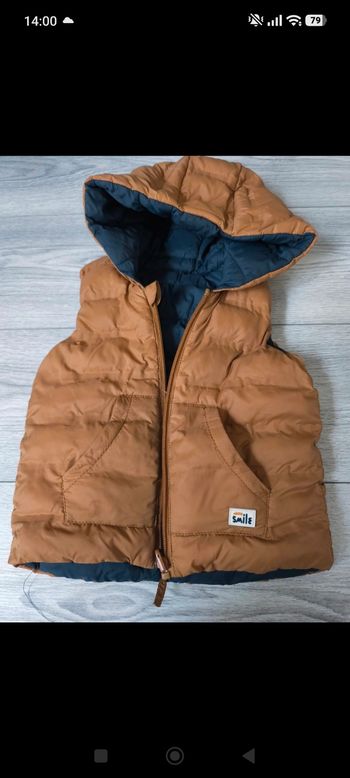 Manteau sans manche 