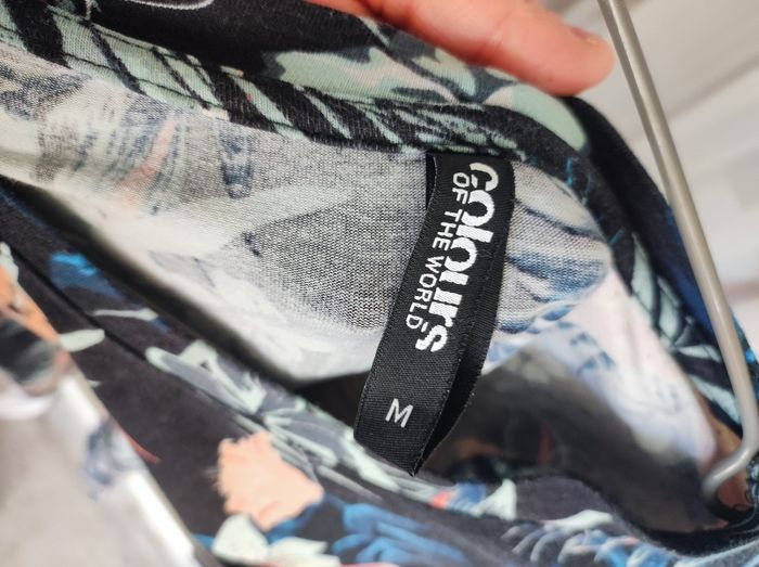 Robe Tshirt fleuri Taille M - photo numéro 3