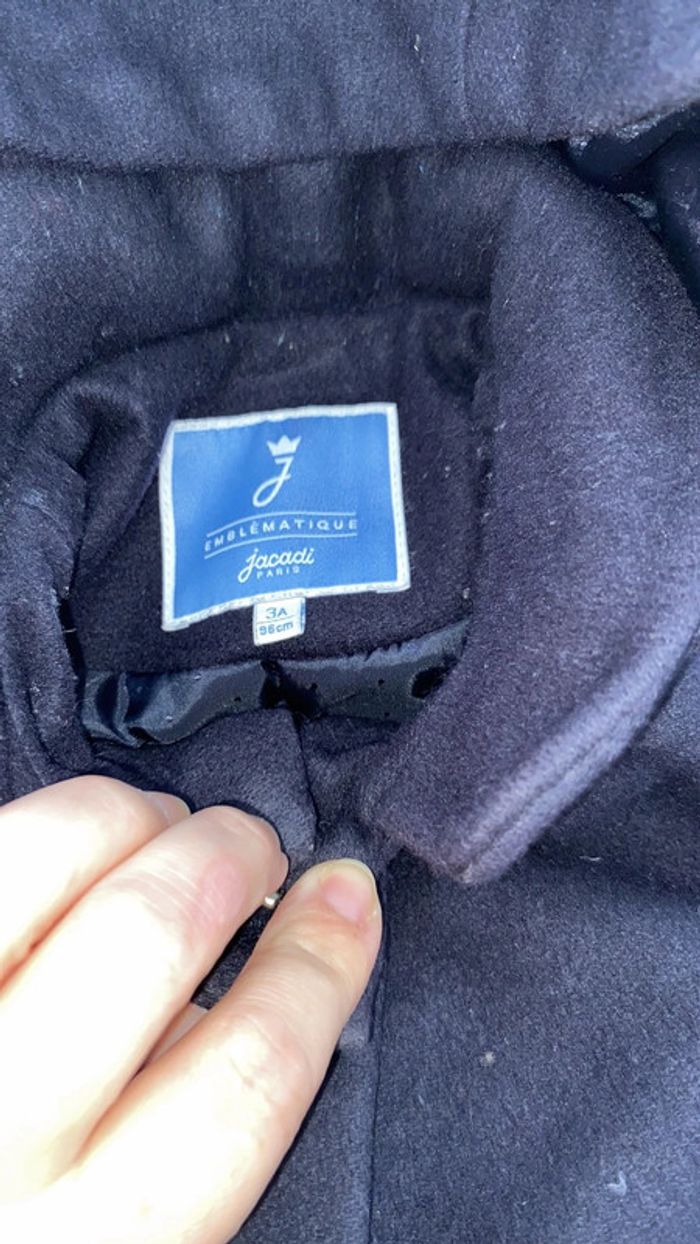 Duffle coat  jacadi 3 ans - photo numéro 2