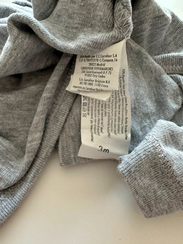 Body manches courtes - 3 mois - Tex baby - photo numéro 3