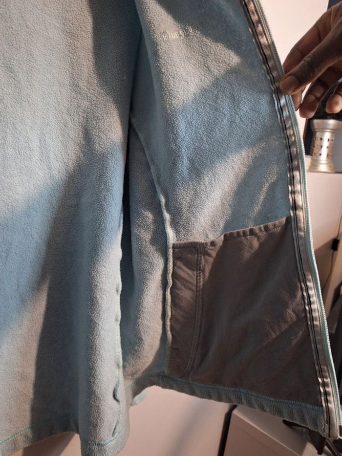 Polaire zippée patagonia femme bleu - taille L - photo numéro 7