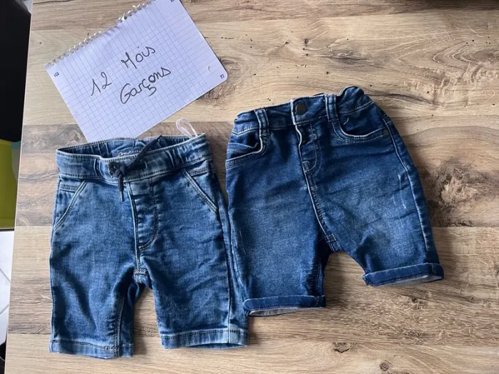 Lot de 2 shorts