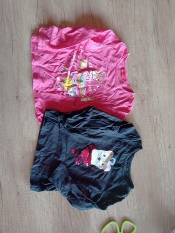 Lot de deux tee-shirts manches longues