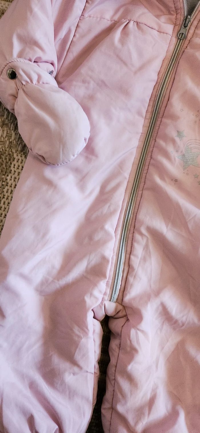 Combinaison Bébé fille 12mois Les P'tits Babies rose - photo numéro 5