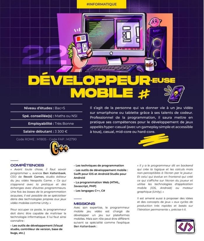 Ouvrage Guide Métiers du  jeu vidéo Neuf - photo numéro 6