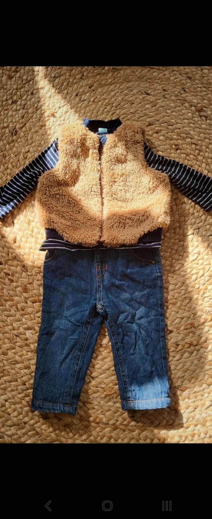 Ensemble bébé 6 mois