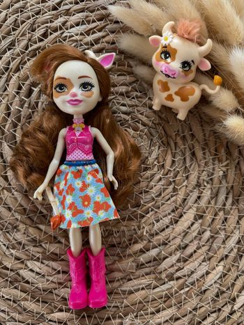 Enchantimals Cailey la vache & Curdl 