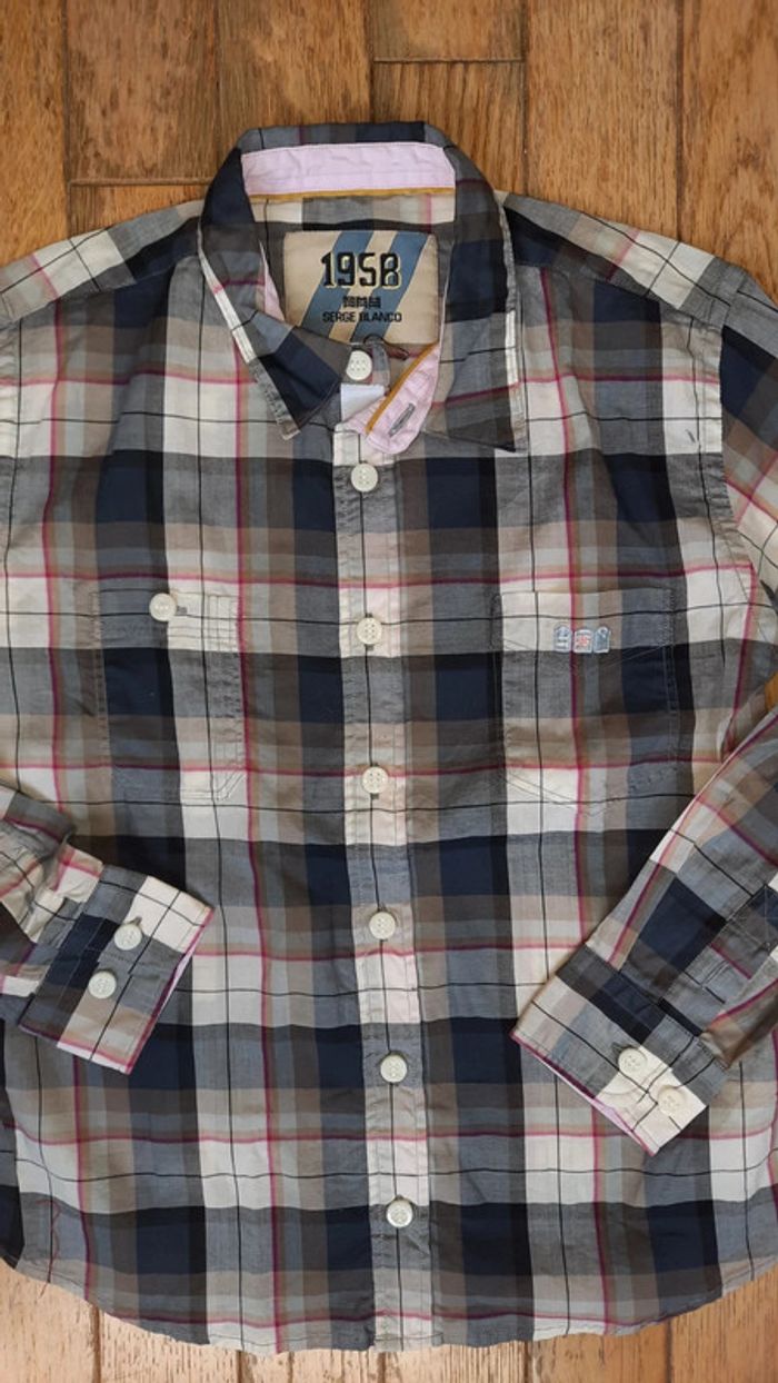 Chemise serge blanco 10 ans - photo numéro 2