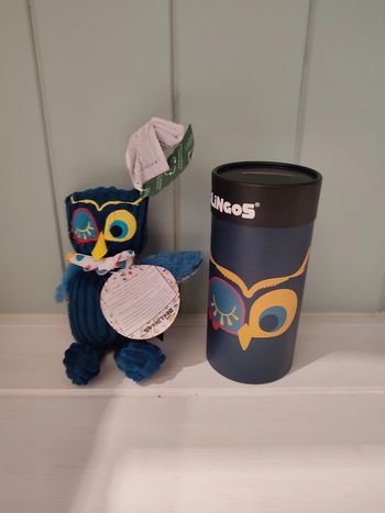 Déglingos Peluche avec boîte cadeau Petit Simply Astros le hibou