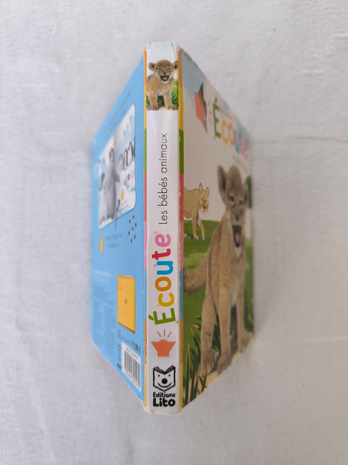 Livre sonore Écoute les bébés animaux Lito - photo numéro 7
