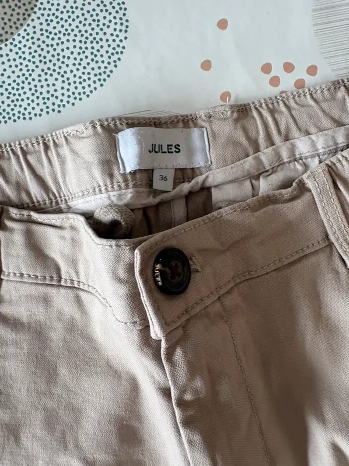 Pantalon, marque Jules taille 36 cargo - photo numéro 2