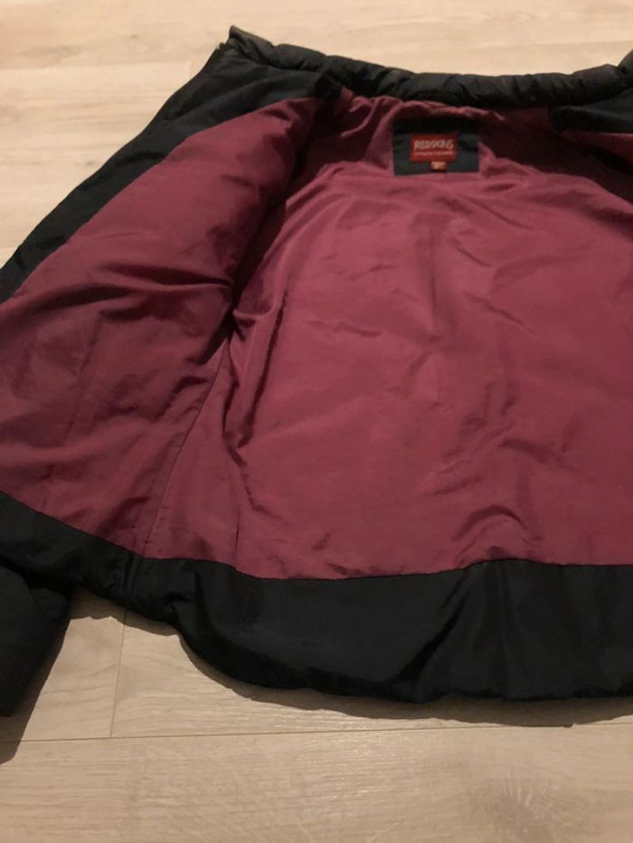 Veste noire style motard matelassé - photo numéro 5