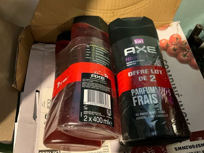 12 gel douche axe (voir détail), remise 30 % avec code - photo numéro 4