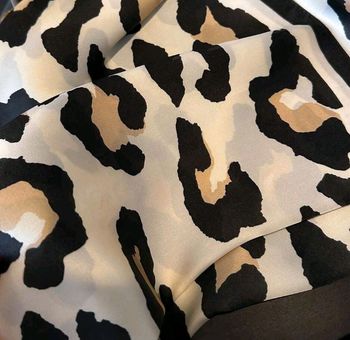 Foulard imprimé léopard tendance