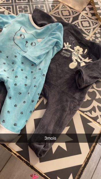Pyjamas 3mois