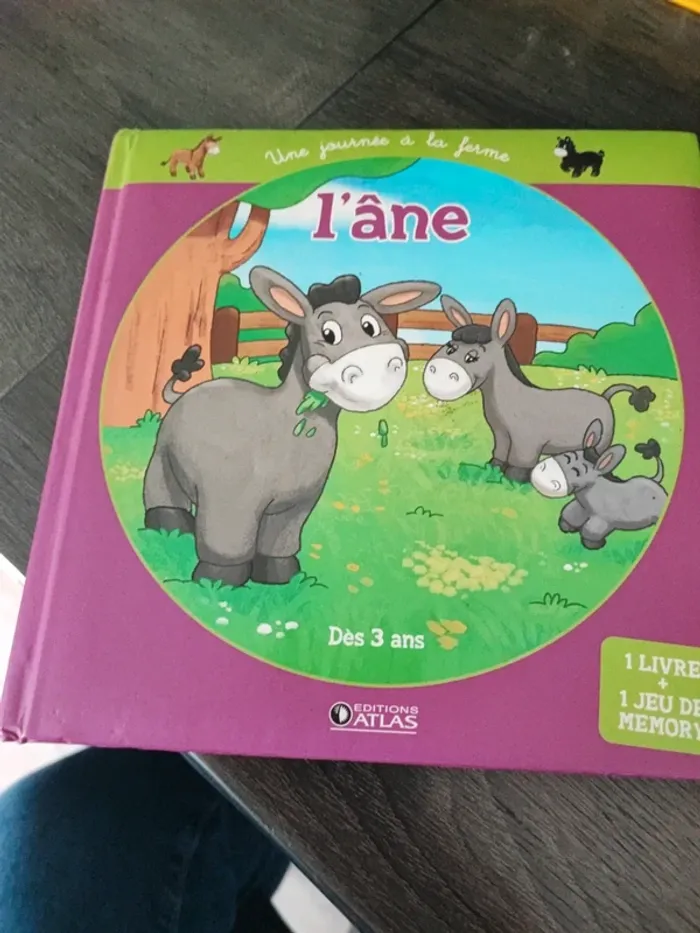 Une journée à la ferme avec l'âne